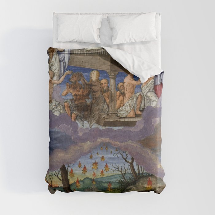 The Opening of the Fifth and Sixth Seals, Book of Revelation Duvet Cover