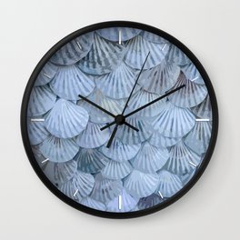 Elegant Seashells Wall Clock