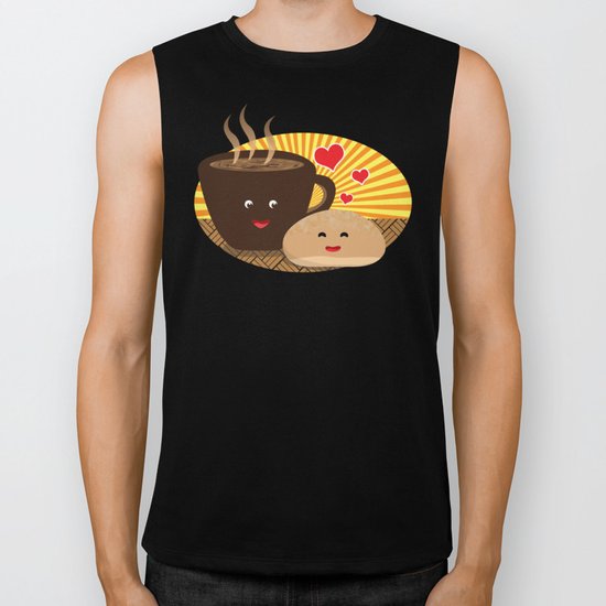 Kape at Pandesal Biker Tank