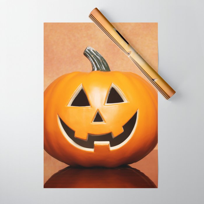 Halloween Pumpkin Wrapping Paper