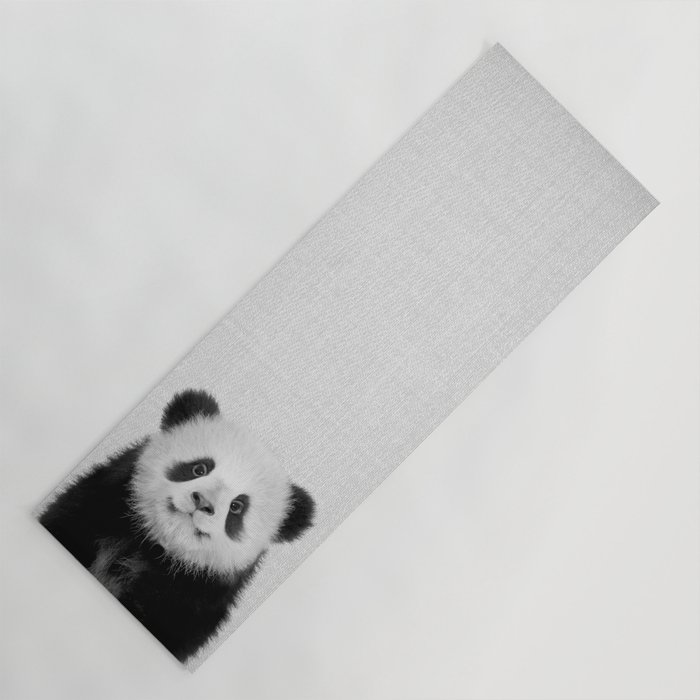 Panda Bear Black White Yoga Mat By Galdesign Society6