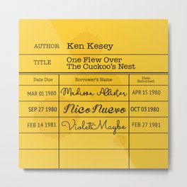 KEN KESEY (1962) Metal Print