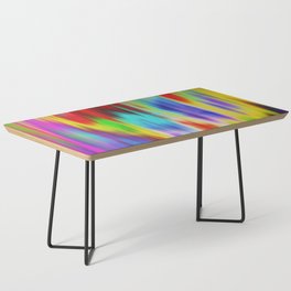 Colorful Glitch Coffee Table