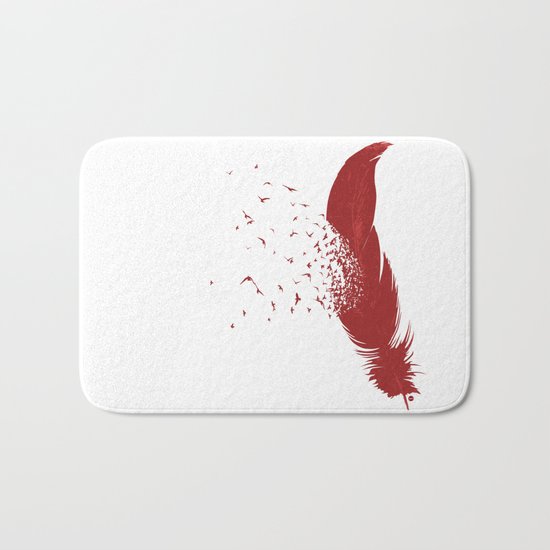 Birds of A Feather (Society6 Edition) Bath Mat