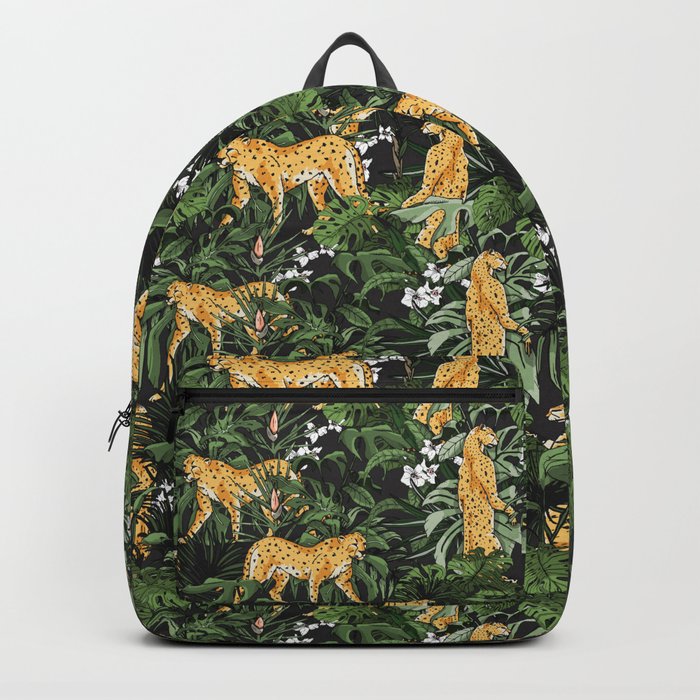 Cheetah in the wild jungle Backpack