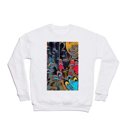 Abstract forrest Crewneck Sweatshirt