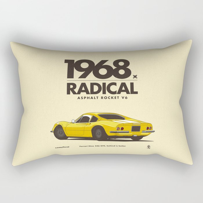 1968 Rectangular Pillow