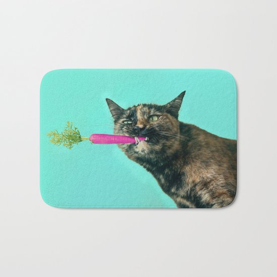 The Pink Carrot Bath Mat