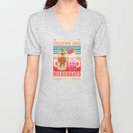 Milkshake V Neck T Shirt