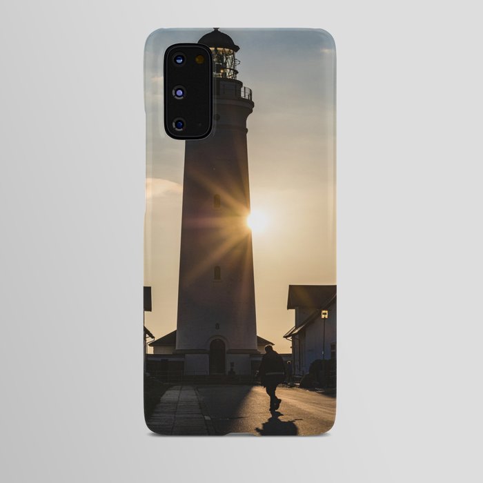 Hirtshals lighthouse Android Case