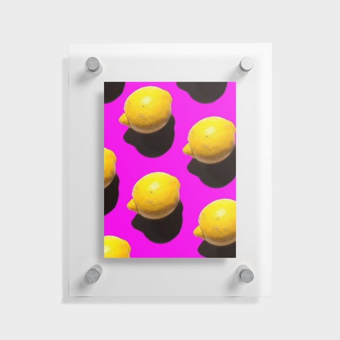 Lemon Love Floating Acrylic Print
