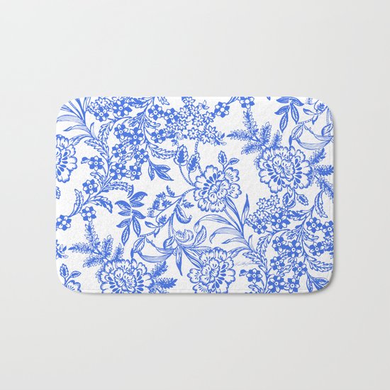 Tea Time Reversed Bath Mat