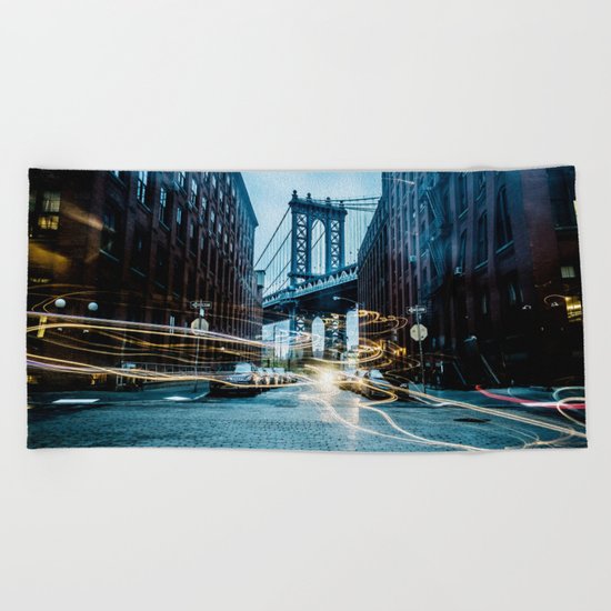 Brooklyn Bridge 2 Beach Towel