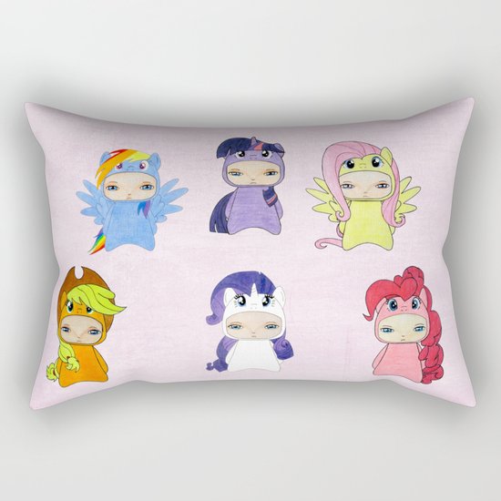 A Boy - Little Pony Rectangular Pillow
