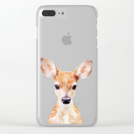 Little Deer Clear iPhone Case