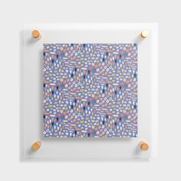 Meadow - Spring Floral Abstract Pattern Floating Acrylic Print
