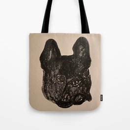 Frenchie Face Tote Bag