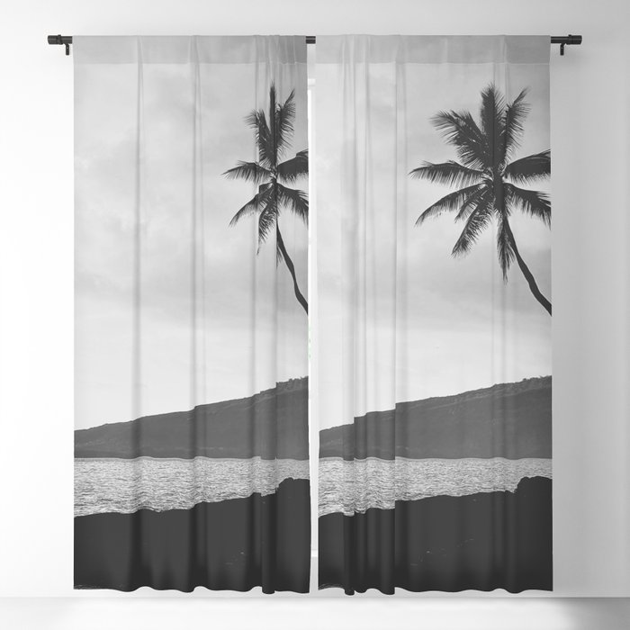 Lonely Palm Blackout Curtain