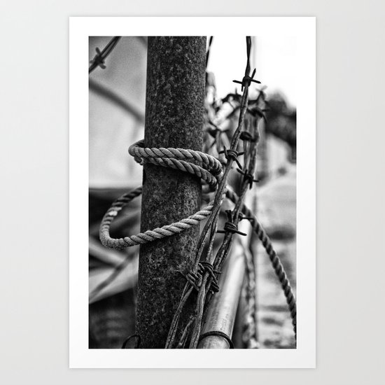 wrapped Art Print