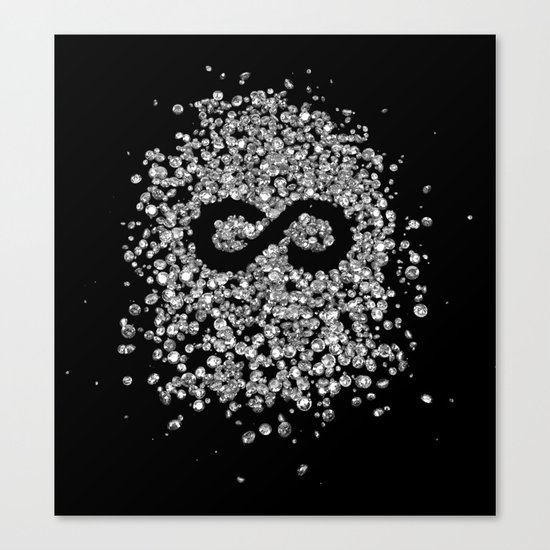 Diamonds are Forever Canvas Print