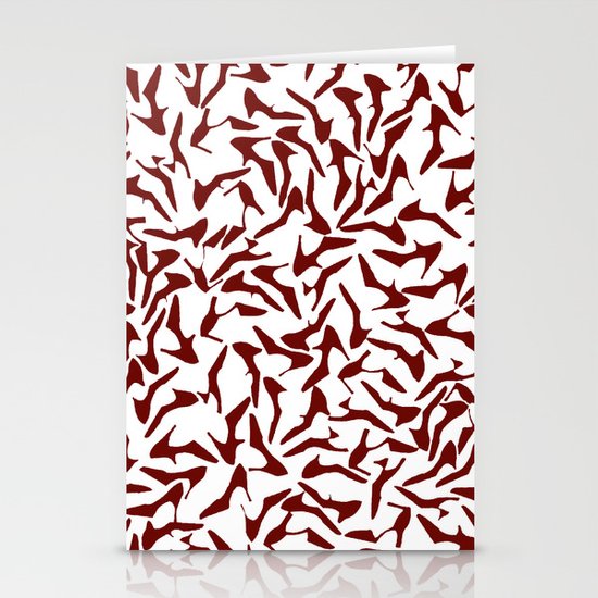 Red Shoes Stationery Cards