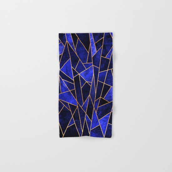 Shattered Sapphire Hand & Bath Towel