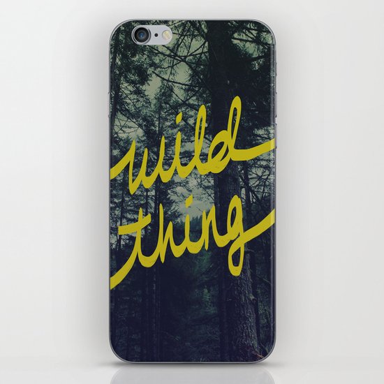 Wild Thing iPhone & iPod Skin