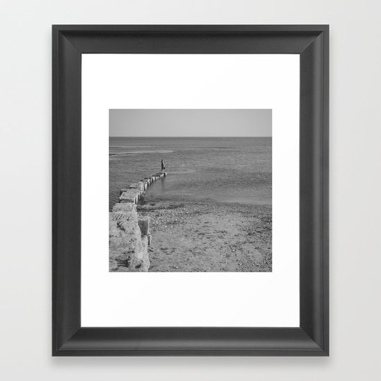 come sail your ships... Framed Art Print
