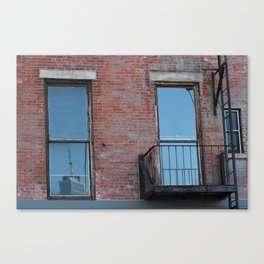 Reflection from Brooklyn (Look Closely!) Canvas Print