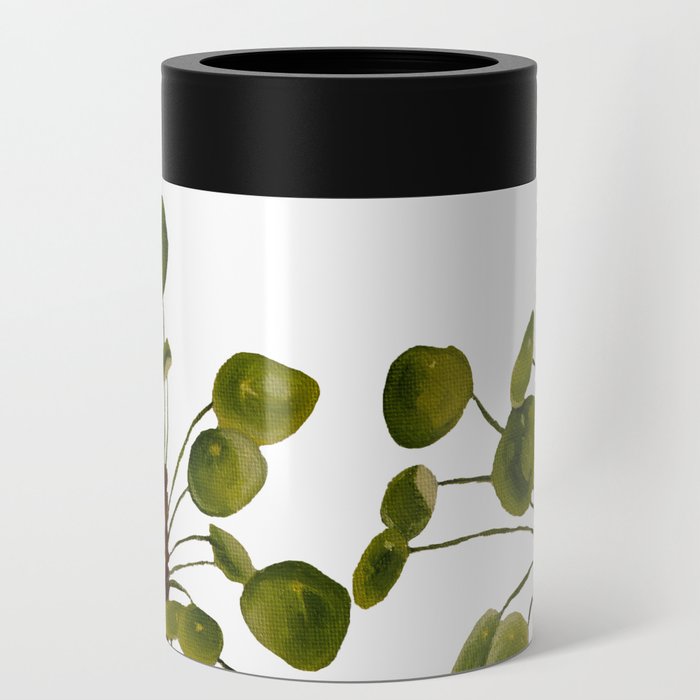 Pilea Modern Indoor Plant  Can Cooler