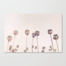 Sunny Cali Palm Trees Canvas Print