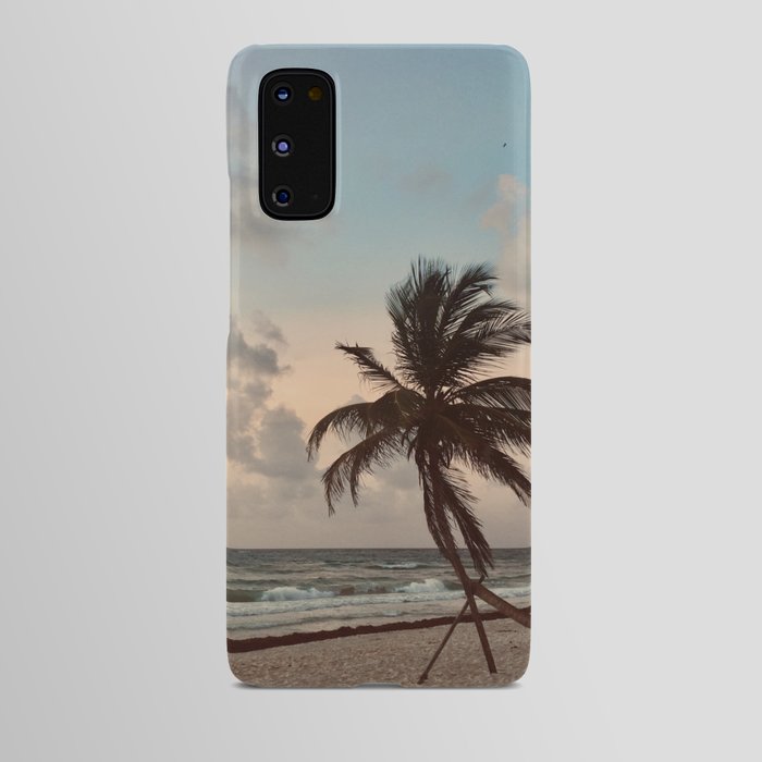 Tulum Mexico Palm Android Case