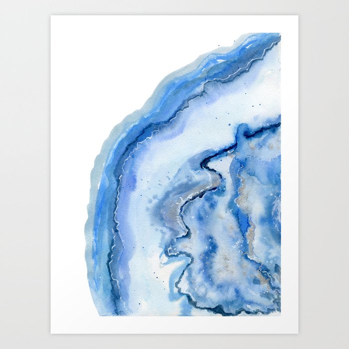 Discover the motif AGATE SLICE by Art by ASolo as a print at TOPPOSTER