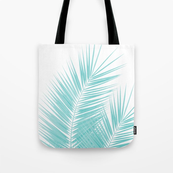 Soft Turquoise Palm Leaves Dream - Cali Summer Vibes #1 #tropical # ...