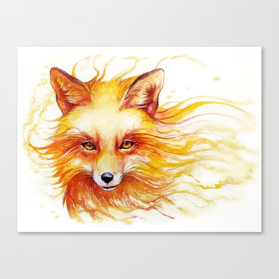"Spirits of the Seasons - Autumn" Canvas Print