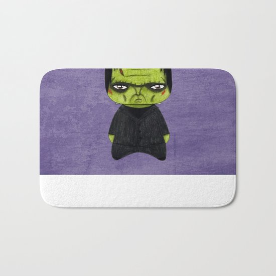 A Boy - Frankenstein's monster Bath Mat
