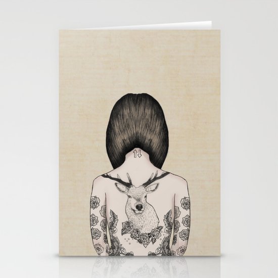 something flowery Stationery Cards