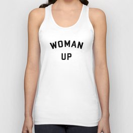 Woman Up Unisex Tank Top