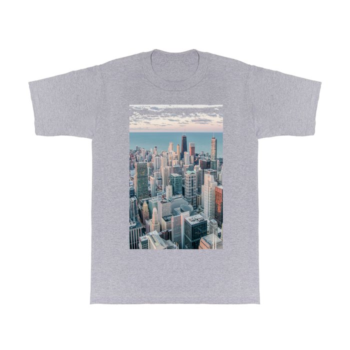 CHICAGO CITY SKYLINE T Shirt