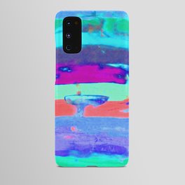 Blue Razzberry Drip Android Case