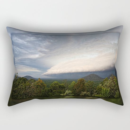 Storm clouds over Australian landscape Rectangular Pillow