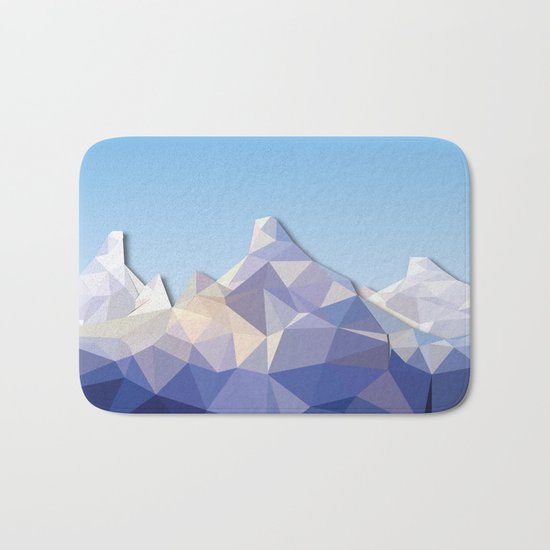 Night Mountains No. 37 Bath Mat
