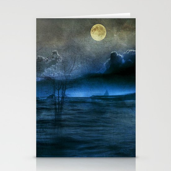 Trip in the dark II Stationery Cards