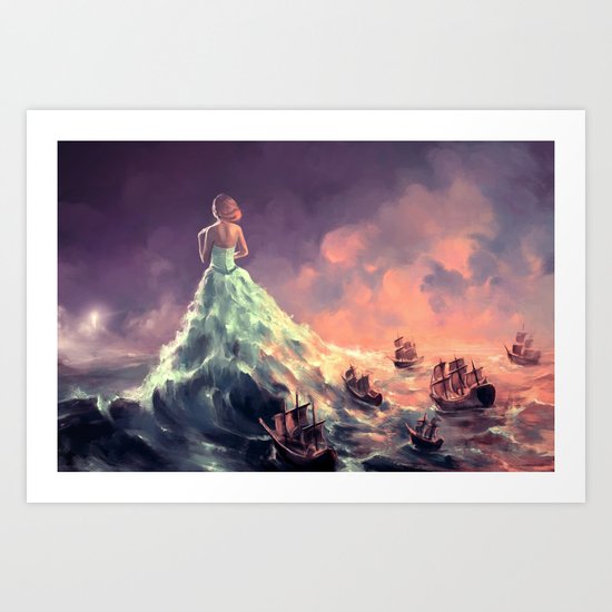Calypso Art Print