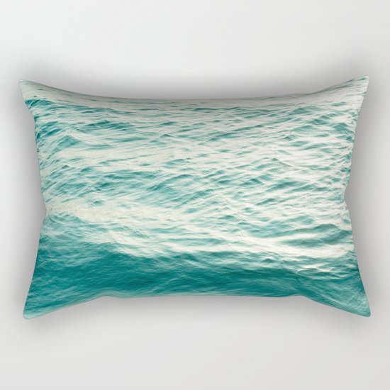 Blue Water Rectangular Pillow