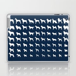 All Dogs (Navy) Laptop & iPad Skin