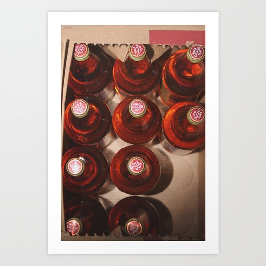 BOX OF E. Art Print