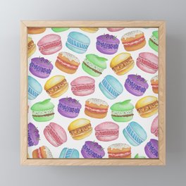 Mad for Macarons Framed Mini Art Print