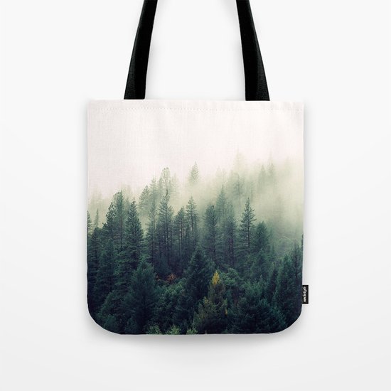 Misty Forest Tote Bag