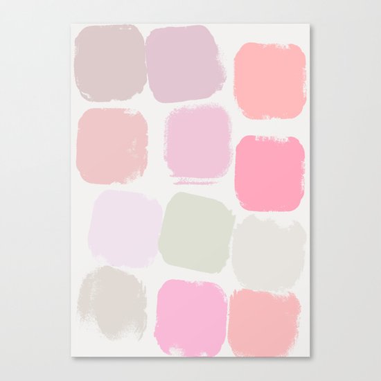 Pastel Canvas Print